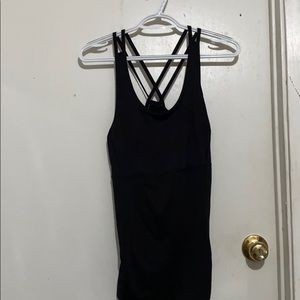 A black Exercise shirt